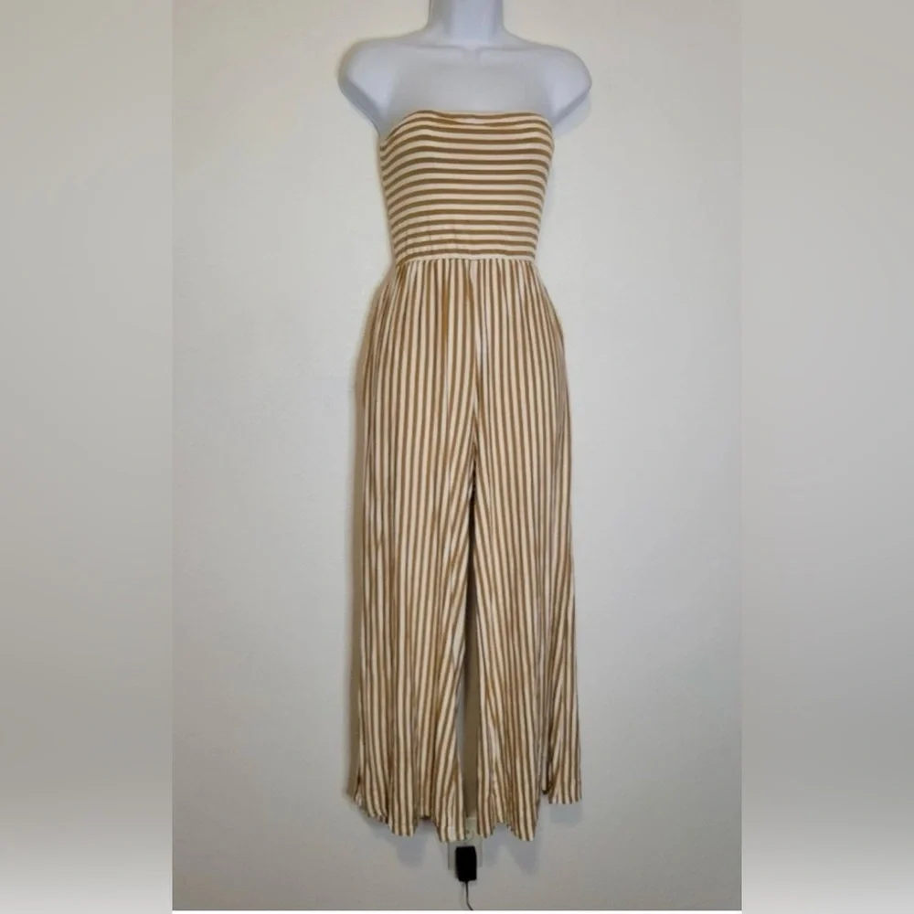 American Eagle Striped Jumpsuit